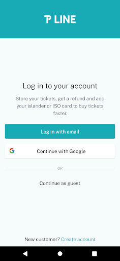 Android application TP Line screenshort