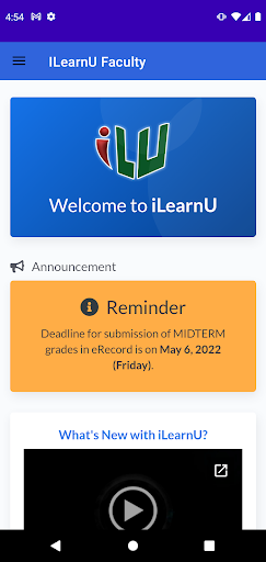 ILearnU Faculty Screen 3