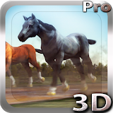 Horses 3D Live Wallpaper icon