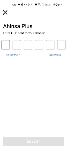 Ahinsa Plus Customer Screen 3