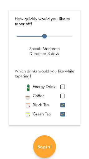 Caffeine Quitter Screen 2
