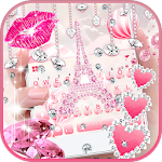 Cover Image of Download Pink Diamond Paris Themes  APK