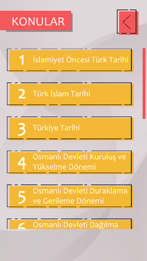KPSS Tarih Soru Bankası Screen 3