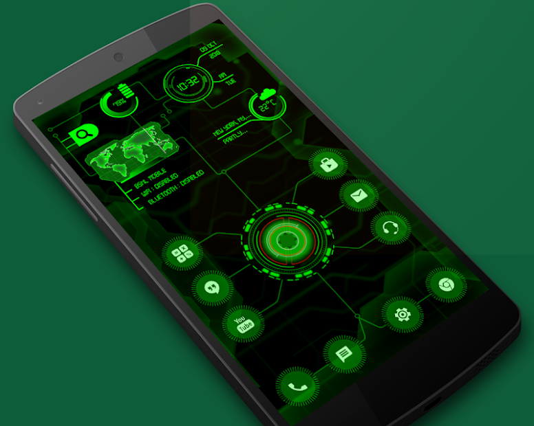 Captura de Pantalla 13 Circuit Launcher - Lock App android