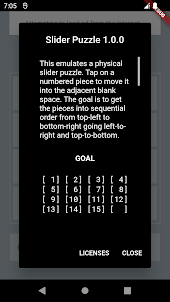 Slider Puzzle (SPuzzle)