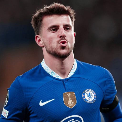 Mason Mount 4K Wallpaper logo