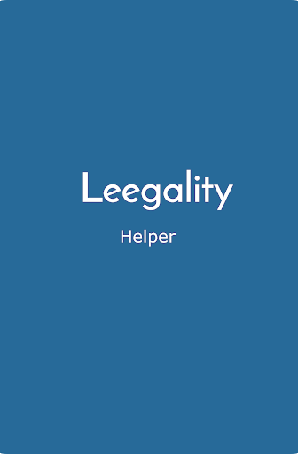 Android application Leegality Helper screenshort
