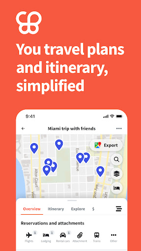 Screenshot of Wanderlog - Trip Planner App