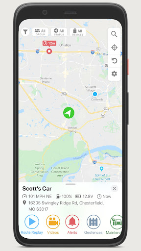 Android application FleetSharp screenshort