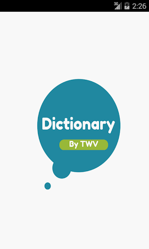 Android application Afrikaans Dictionary screenshort