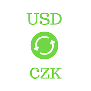 Dollar USD to Czech Crown - Free Converter