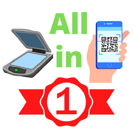 Easy Scanner - all in one logo