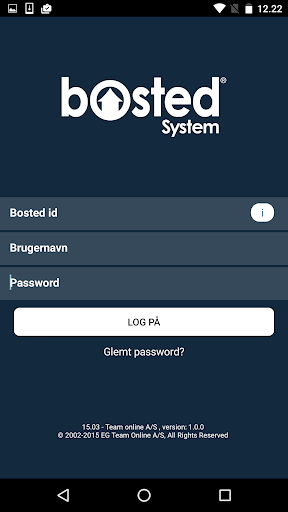 Android application EG Bosted Mobile screenshort