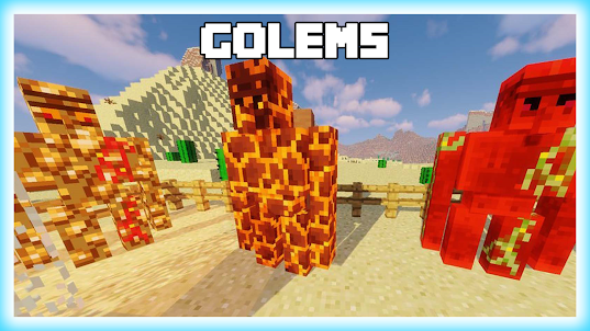 Golems Mod for Minecraft
