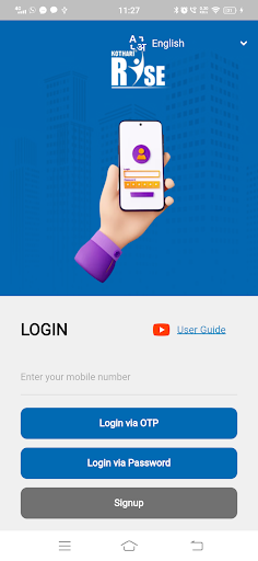 Android application Kothari Rise screenshort