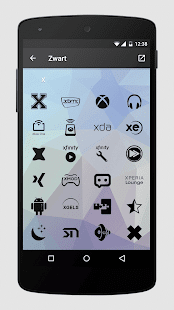 Zwart - Black Icon Pack Screenshot