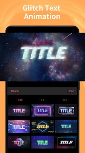 Intro Maker - music intro video editor Screenshot
