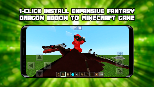 Android application Dragon Mod for Minecraft PE screenshort