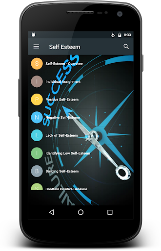 Android application Self Esteem screenshort