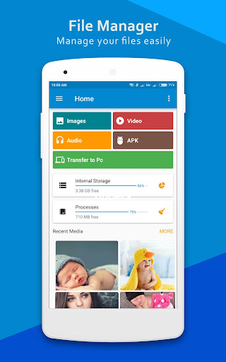 Aperçu de l'application