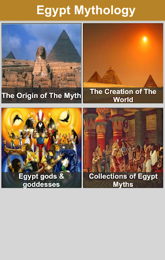 Android application Egypt Mythology screenshort