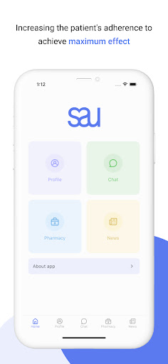 Android application SAU. System Andrologist Urolog screenshort