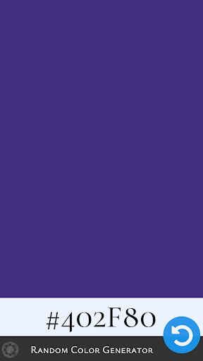 Random Color Generator Screen 2