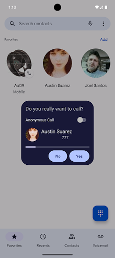 Anteprima dell'app