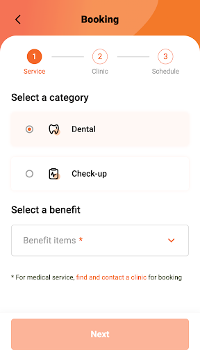 UCMG Member’s App Screen 3