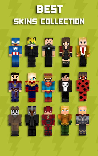 Superhero Skins Screen 2