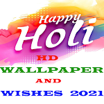 Cover Image of Tải xuống Happy Holi HD Wallpaper Wishes Status 1.1 APK