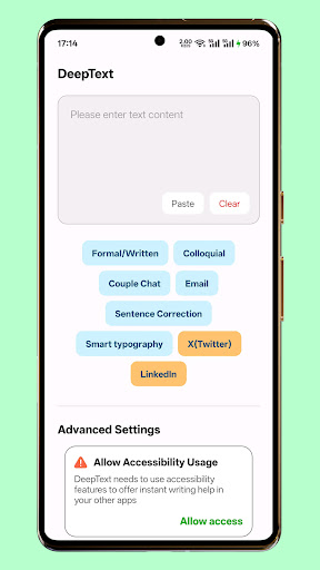 App preview