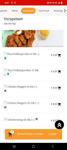 Pizza taxi lieferservice Screen 2