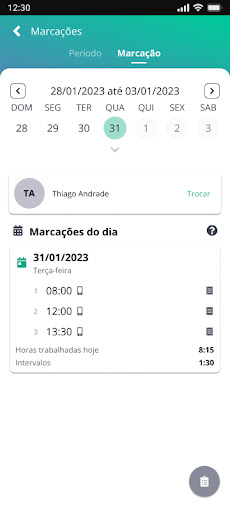 Ponto múltiplo  Senior HCM