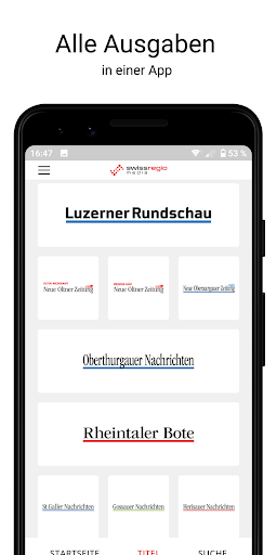 Swiss Regiomedia E-Paper: Regi Screen 2