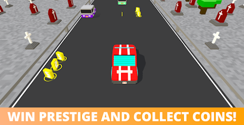 Blocky Cars - Highway Traffic