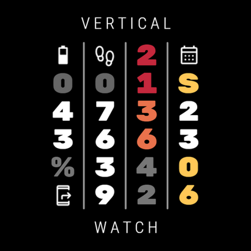 VERTICAL WATCH für Wear OS Auf Windows herunterladen