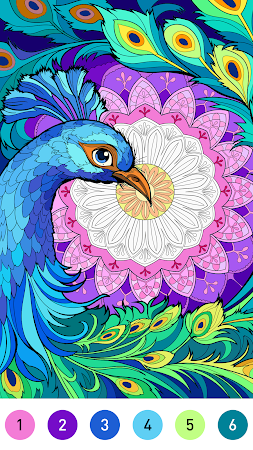 Game screenshot Mandala Color by Number Book mod apk