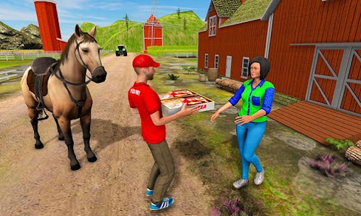 Mounted Horse Riding Pizza v1.0.6 Mod Apk (Unlmited Money/Unlock) Free For Android 2