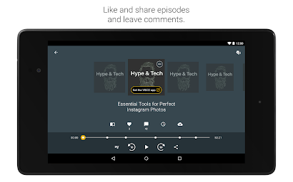 Spreaker Social Podcast Player