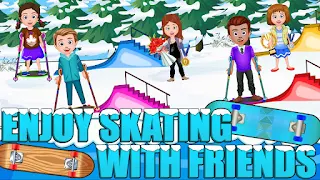 My Family Town Ski Resort Fun - Screenshot 1