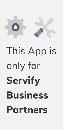 Android application mServ - by Servify screenshort