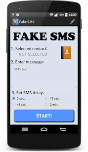 FAKE SMS message Apk 3