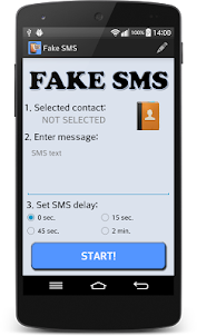 Falsa mensagem SMS