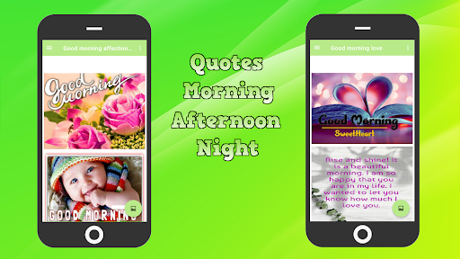 Android application Quotes Morning Afternoon Night screenshort