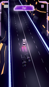 Neon Heist: Cyber Drive chase