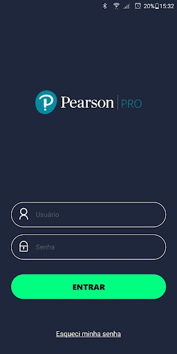 Android application Pearson Pro screenshort