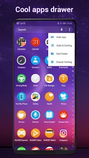 Cool Q Launcher for Android 10 Screenshot