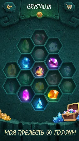 Game screenshot Crystalux: Zen Match Puzzle apk download