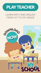MySchool - Be the Teacher! Learning Games for Kids 4.4.0 screenshots 1